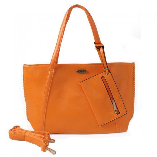 Coach City Chain Large Orange Totes CIJ Coach City Chain Large Orange Totes CIJ